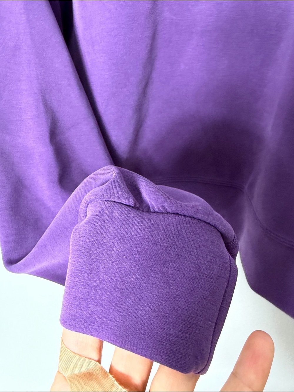 Lululemon Women’s Softstreme Perfectly Oversized Crewneck Sweatshirt Purple *t - Picture 6 of 11